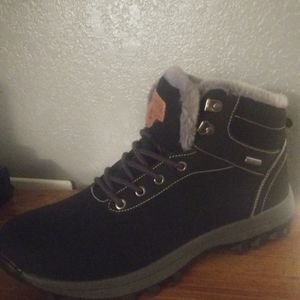 Black Hiking Boots